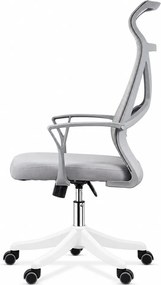 RESIGILAT - Scaun de birou din mesh OFF 431 gri deschis