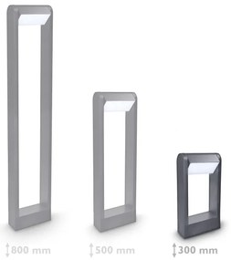 Lampă LED de exterior Brilagi CROTONE LED/7W/230V antracit IP54 30 cm