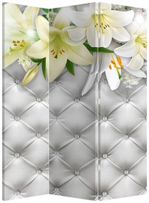 Paravan - Flori de crin (126x170 cm)