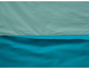 B.E.S. Petrovice Lenjerie de pat din bumbac Double face turcoaz/oliv