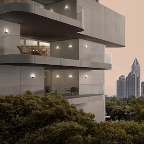 Aplica de perete pentru exterior Redo 90130 -LED COLIN LED/9W/230V 4000K IP54 antracit