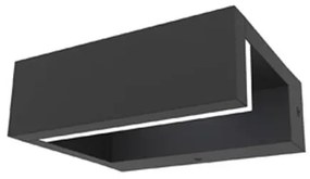 Aplica LED de perete pentru iluminat exterior, IP54 Saic grafit