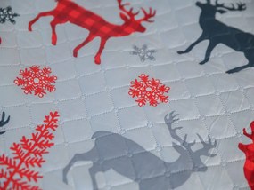 Cuvertura de pat alb RENI SI COPACI Dimensiune: 220 x 240 cm