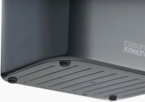 Suport pentru accesorii de spălat gri închis din plastic SinkStore – Joseph Joseph