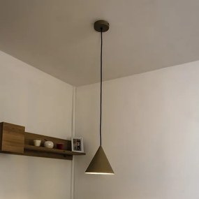 Pendul ETNA II pe cablu, 1xE27/15W/230V, diametru 18,5 cm, bej