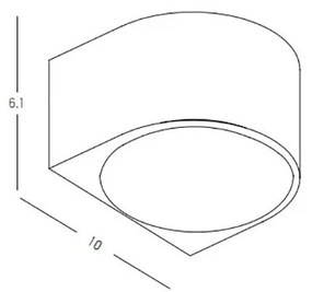 Aplica/Spot LED pentru iluminat exterior decorativ IP54 Scout I