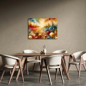 Tablou - Pajiște colorată (70x50 cm)