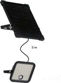 Proiector LED solar de exterior cu senzor LED/30W/6,4V IP65 3000/4000K