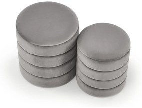 Set 2 tabureti Pacho gri