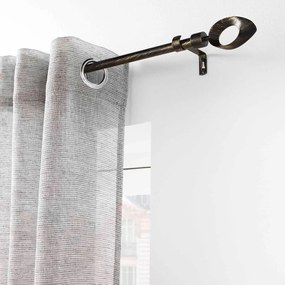 Galerie de perdea 120 - 210 cm extensibilă din metal Ovalon – douceur d'intérieur