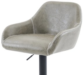 Set de scaune de bar B-716 GREY3, 2 buc