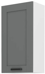 Dulap superior de bucătărie Lucid 50 G 90 1F (dustgrey + alb). 1045555