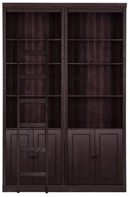 Bibliotecă maro din lemn de pin 148x223 cm Anita – Støraa