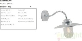 Aplica de perete exterior IP54 Luxembourg GS 22671031NL