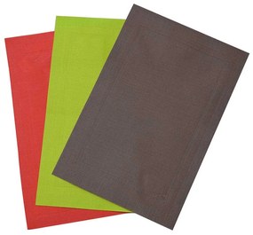 Placemat 30x45cm, PVC/ps, verde, fusion fresh