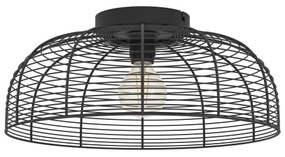 Plafonieră Eglo 43896 RINROE 1xE27/40W/230V negru