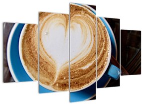 Tablou - Latte art (150x105 cm)