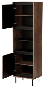Vitrina Swing W-1 nuc/negru