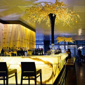 Aranjament floral SAYONARA black, 190cm