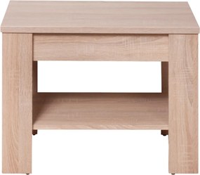 Masuta cafea GRAND tip 18, stejar sonoma, PAL melaminat, 66x38x50 cm