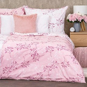 Lenjerie de pat din bumbac 4Home Harmony roz, 220 x 200 cm, 2 buc. 70 x 90 cm