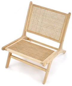 Fotoliu Foden 2 natur/natur - H74 cm