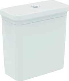 Rezervor pe vas WC Ideal Standard Atelier Calla cu alimentare inferioara alb lucios