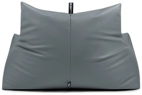 Fotoliu bean bag roșu cu tapițerie din imitație de piele Icy Sofa – So Soft?