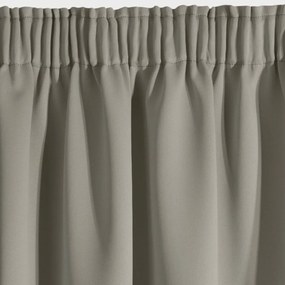 Draperie elegantă de opacă bej 135 x 270 cm