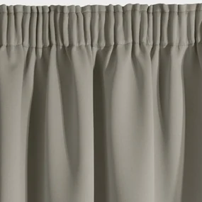 Draperie elegantă de opacă bej 135 x 270 cm