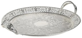 Tava metalica Antique Silver 45 cm x 40 cm x 8 cm