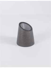 Mini stalp decorativ iluminat exterior IP65 FOX gri