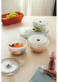 Set 3 recipiente pentru stocare alimente și pompă cu vacuum Compactor Food Saver