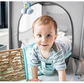 Pătuț pliabil BASIC gri BabyOno