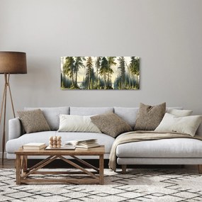 Tablou - Peisaj de epocă de păduri (120x50 cm)