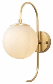 Aplica de Perete Jewel - 10565, Soclu E14, Max. 15W, Culoare Auriu
