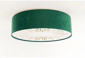 Plafonieră RAYS 2xE27/60W/230V d. 60 cm verde