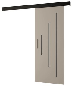 Uși culisante 70 cm Slavdro 3 (cashmir + negru mat). 1108778