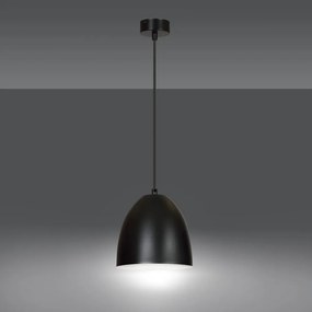 Pendul Lenox 1 Black / White 391/1 Emibig Lighting, Modern, E27, Polonia