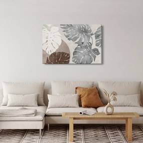 Tablou - Design cu frunze (90x60 cm)