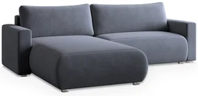 Coltar extensibil MONORA, gri inchis, colt interschimbabil