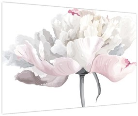 Tablou - Floare de trandafir (90x60 cm)