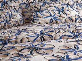 Lenjerie din microfibra FLORVINA bej Dimensiune lenjerie de pat: 70 x 90 cm | 140 x 220 cm