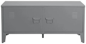 Pantofar gri cu bancă din metal Salino – Støraa