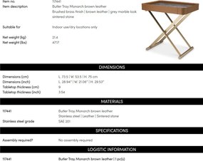 Masuta laterala plianta su tava detasabila Monarch, alama