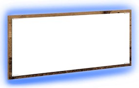 vidaXL Oglindă Pe perete Lemn Vechi 90 x 8,5 x 37 cm Lemn compozit