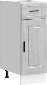 vidaXL Dulap de bază de bucătărie „Porto” Lemn prelucrat Sonoma gri