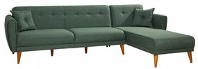 Coltar Aria Köşe, 270 x 85 x 190 cm, Verde