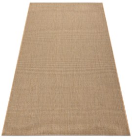 Covor sisal Floorlux 20580 simplu, culoare, solidă - natural / cafea