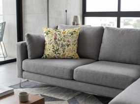 Fata de perna decorativa HERBELLE 45x45 cm, crem